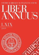 Liber annuus 2019. Ediz. multilingue libro