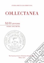 Studia orientalia christiana. Collectanea. Studia, documenta (2019-2020). Vol. 52-53 libro