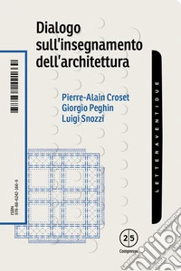 Dialogo sull'insegnamento dell'architettura libro