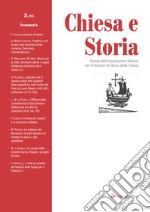 Chiesa e storia. Rivista dell'Associazione Italiana dei Professori di Storia della Chiesa. Vol. 5