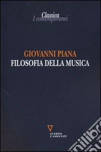 Filosofia della musica libro
