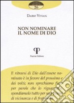 Non nominare il nome di Dio libro