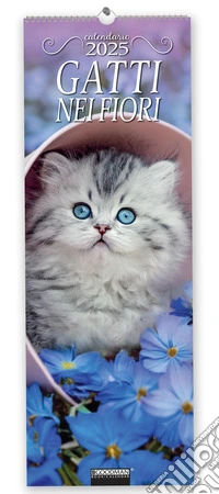 Gatti nei fiori. Calendario 2025