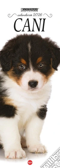 Cani. Calendario 2026. Long libro