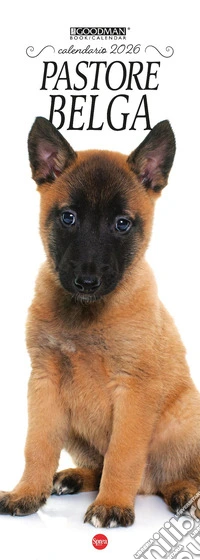 Pastore belga Malinois. Calendario 2026. Long libro