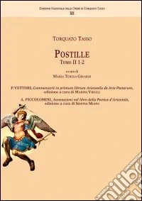 Torquato Tasso - Postille Tomo Ii 1-2 libro