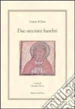 Due orazioni funebri libro