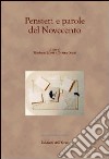 Pensieri e parole del Novecento libro