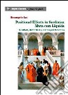 Positional effects in Sardinian muta cum liquida. Lenition, metathesis, and liquid deletion libro