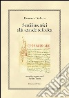 Scolii metrici alla tetrade sofoclea. Ediz. multilingue libro