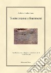 Androne di Alicarnasso. Testimonianze e frammenti libro