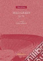 Sulla lealtà (or. 73) libro