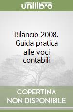 Bilancio 2008. Guida pratica alle voci contabili libro