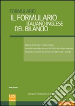 Il formulario italiano inglese del bilancio. Ediz. bilingue libro