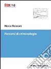 Percorsi di criminologia libro