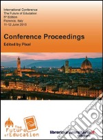 Conference proceedings. The future of education libro