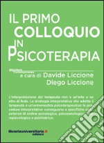 Il primo colloquio in psicoterapia libro