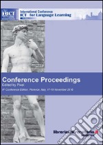 Conference proceedings. ICT for language learning libro