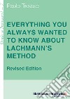 Everything you always wanted to know about Lachmann's method. A non-standard handbook of genealogical textual criticism in the age of post-structuralism, cladistics libro