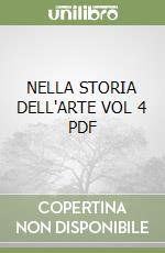 NELLA STORIA DELL'ARTE VOL 4  PDF libro