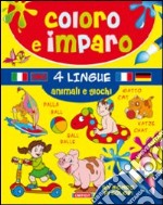 Animali e giochi. Coloro e imparo libro