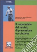 Il responsabile del servizio di prevenzione e protezione libro