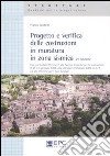 Progetto e verifica delle costruzioni in muratura in zona sismica libro di Iacobelli Franco