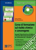 Corso di formazione sul rischio chimico e cancerogeno