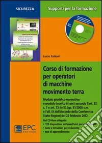 Corso di formazione per operatori di macchine movimento terra libro
