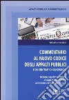 Commentario al nuovo codice degli appalti pubblici e dei contratti di concessione libro