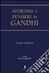 Aforismi e pensieri di Gandhi libro