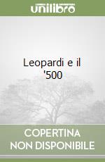 Leopardi e il '500 libro