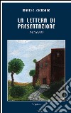 La lettera di presentazione libro di Giordano Mario Gabriele