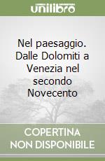 Nel paesaggio. Dalle Dolomiti a Venezia nel secondo Novecento libro