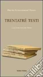 Trentatré testi libro