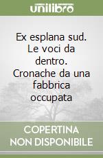 Ex esplana sud. Le voci da dentro. Cronache da una fabbrica occupata libro