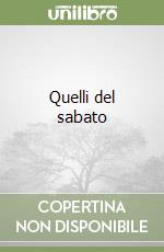 Quelli del sabato libro