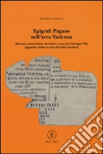 Epigrafi pagane nell'area vaticana libro