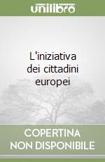 L'iniziativa dei cittadini europei libro