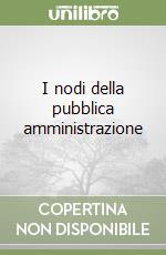 I nodi della pubblica amministrazione