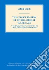 The Consolidation of international Water Law. A Comparative analysis of the UN and UNECE Water Conventions libro di Tanzi Attila