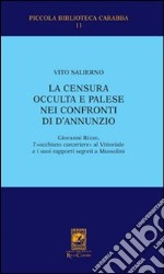 La censura occulta e palese nei confronti di D'Annunzio libro