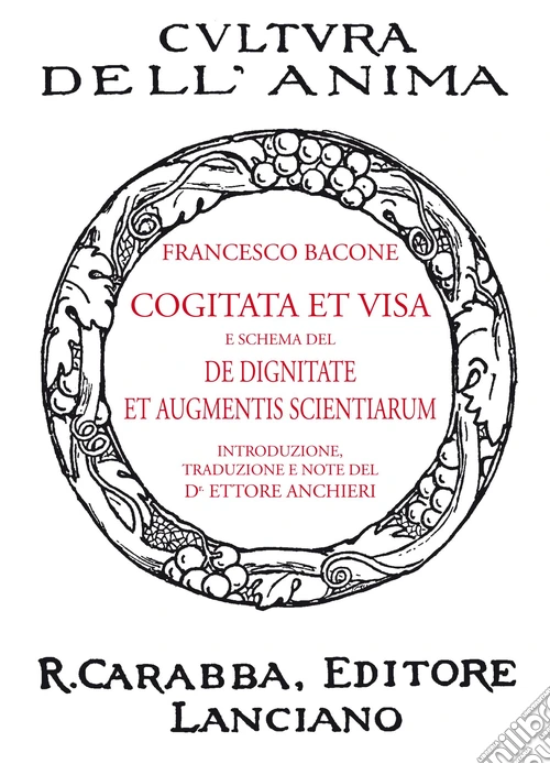 Cogitata et visa e schema del De dignitate et augmentis scientiarum