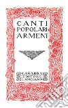 Canti popolari armeni libro