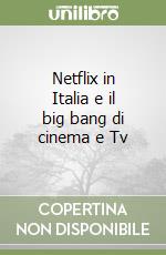 Netflix in Italia e il big bang di cinema e Tv libro