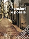 Pensieri e poesie libro di Martina Chiara