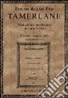 Tamerlane 1827. Testo inglese a fronte. Ediz. integrale libro