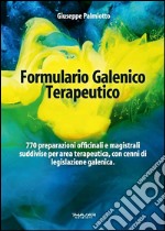 Formulario galenico terapeutico libro