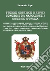 Stemmi gentilizi e civici concessi da Napoleone I come re d'Italia libro di Pigni Emanuele