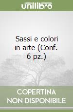 Sassi e colori in arte (Conf. 6 pz.) libro